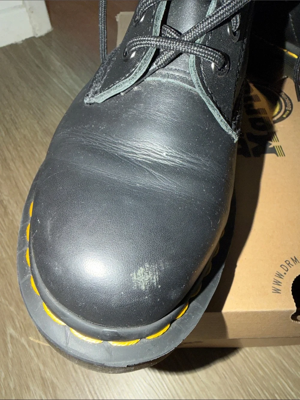 Dr. Martens Black Leather